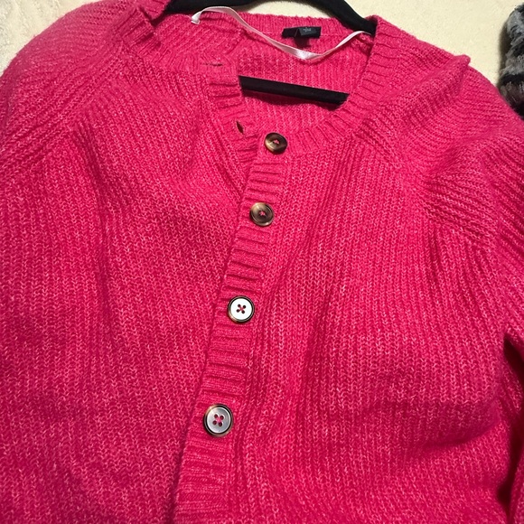 Torrid Vibrant Pink Cardigan Sweater - Picture 6 of 6